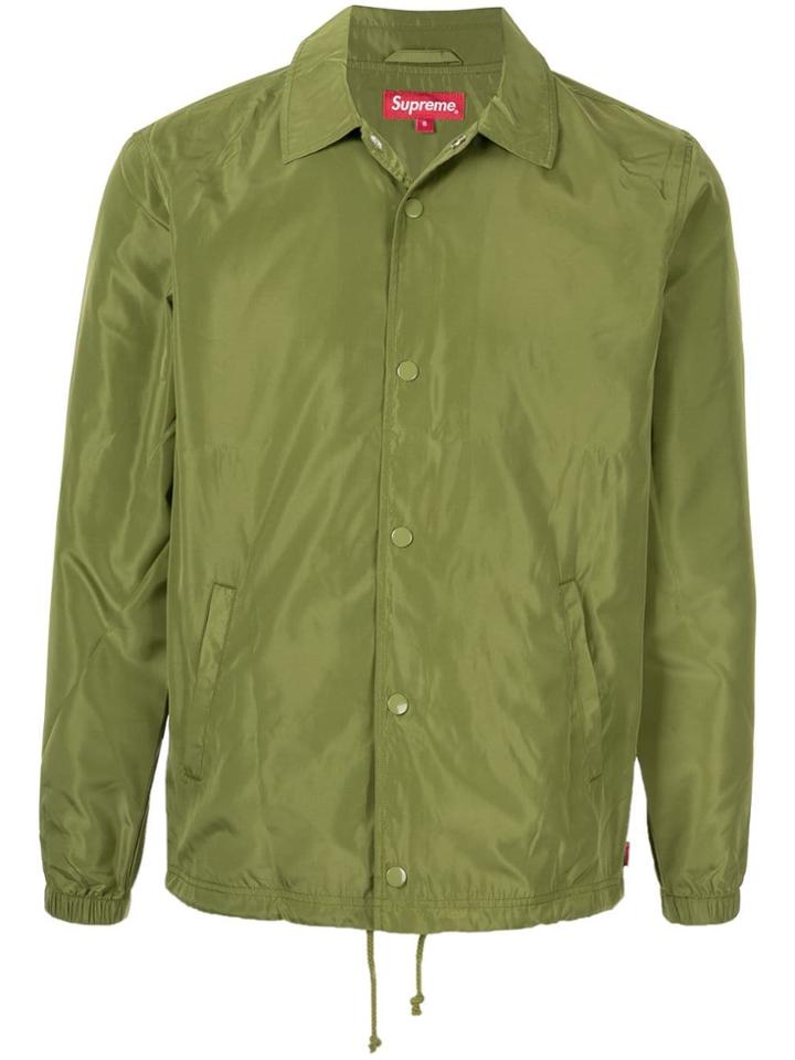 Supreme Digi Coaches Jacket Ss17 - Green