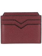 Valextra Classic Cardholder - Red