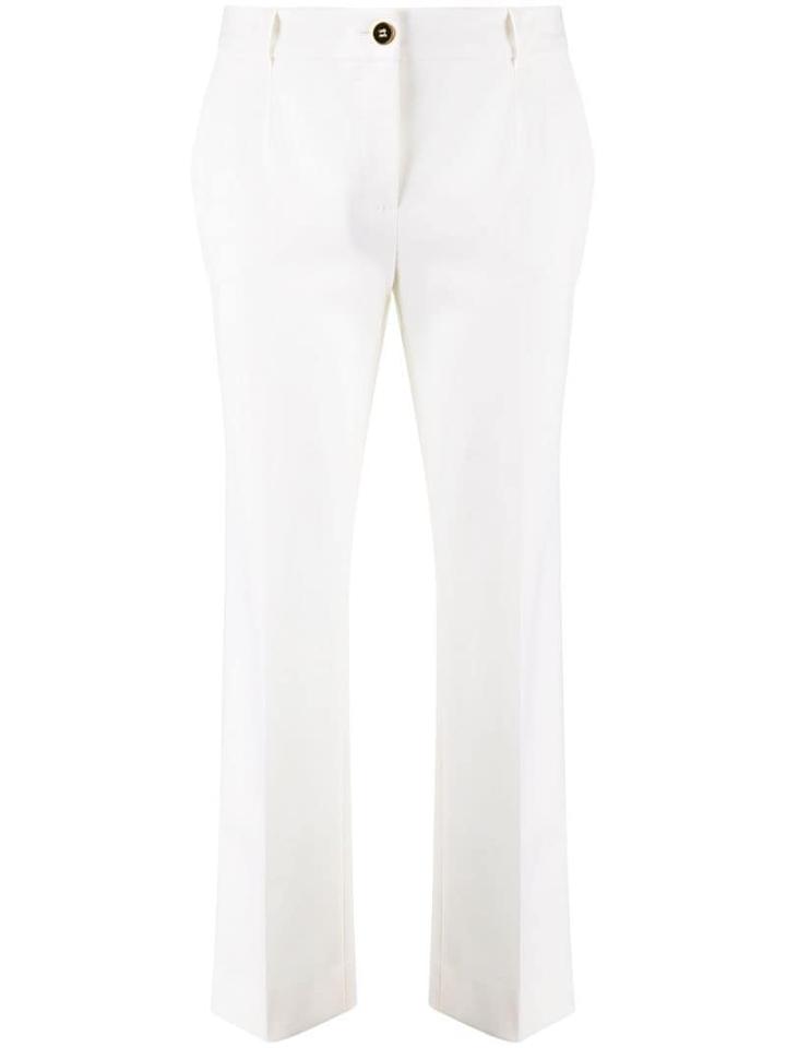 Dolce & Gabbana Tailored Slim Fit Trousers - White