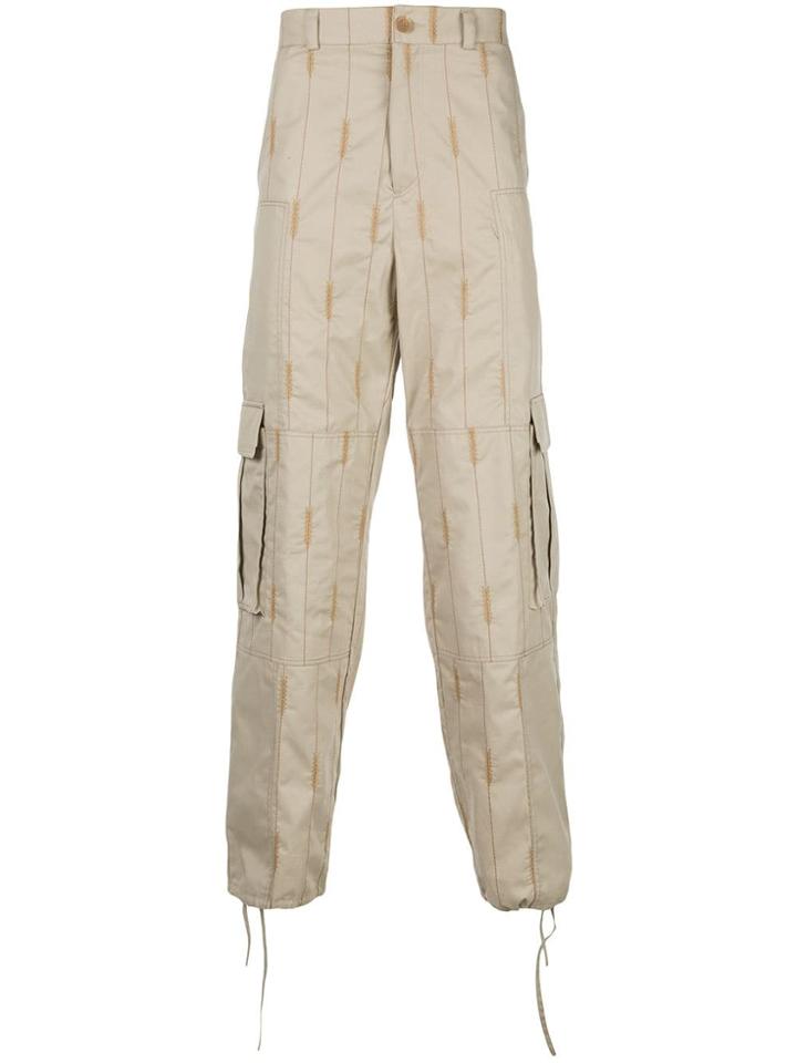 Jacquemus Cargo Trousers - Neutrals