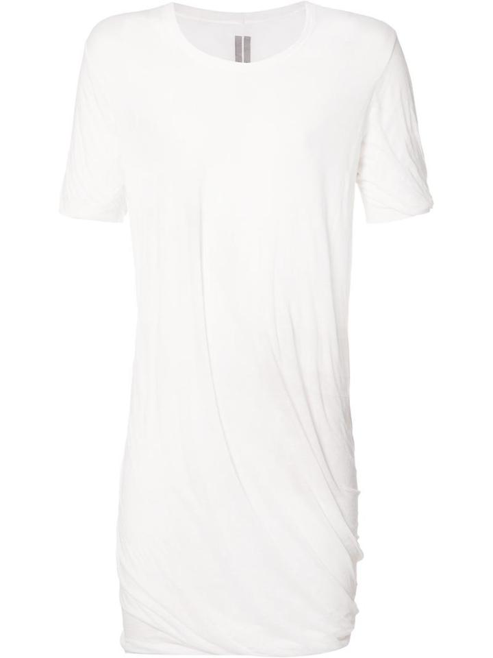 Rick Owens Double T-shirt, Men's, Size: Medium, White, Cotton