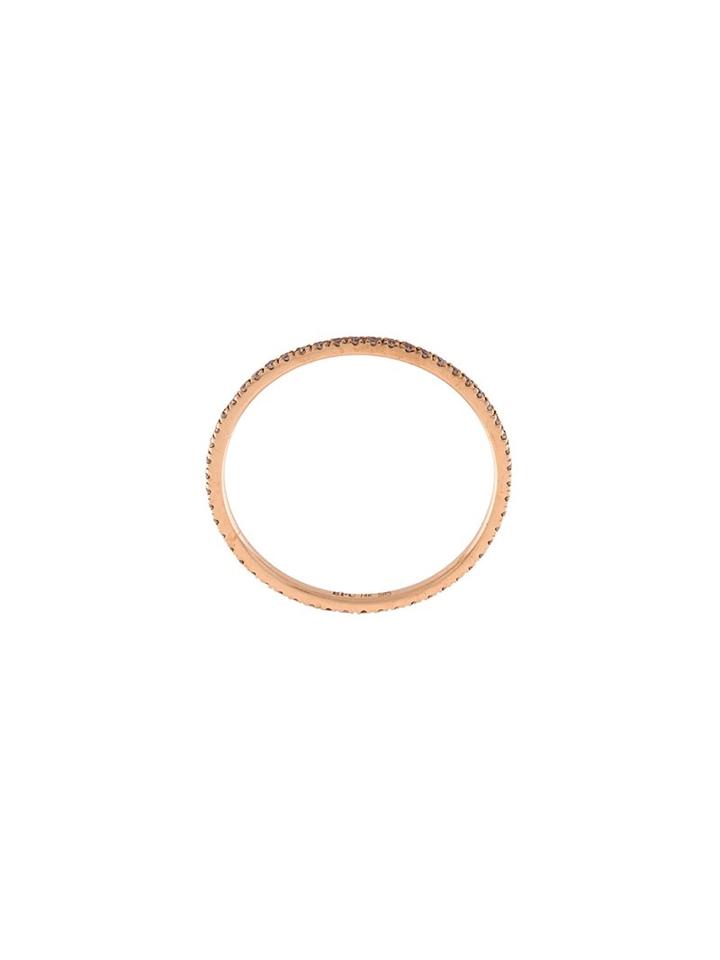 Ef Collection Eternity Stack Ring, Women's, Size: 7, Yellow/orange