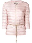Herno Fitted Padded Jacket - Pink