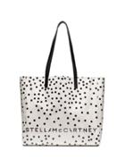 Stella Mccartney Small Spotted Tote Bag - White