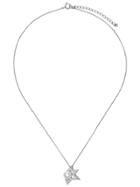 Tasaki 18kt White Gold Comet Plus Diamond And Pearl Pendant