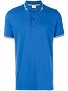 Peuterey Stripe Detail Polo Shirt - Blue