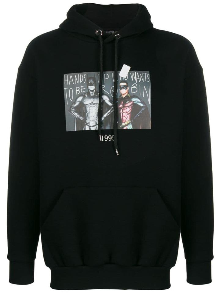 Throwback. Batman Hoodie - Black