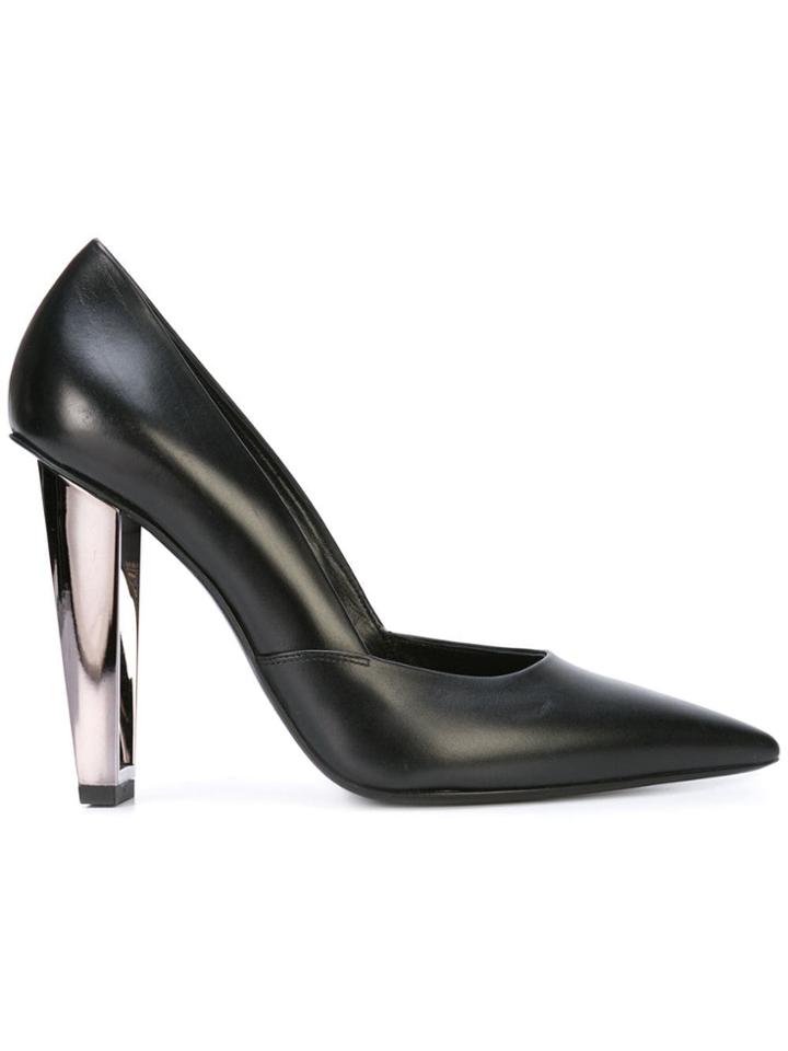 Poiret Metallic-heel Pumps - Black