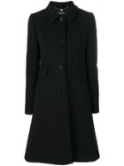 Twin-set Single Breasted Coat - Black