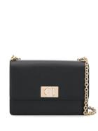 Furla Flip-lock Crossbody Bag - Black