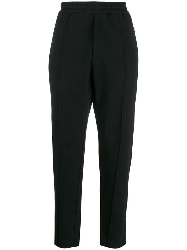 Stella Mccartney Front Seam Track Pants - Black