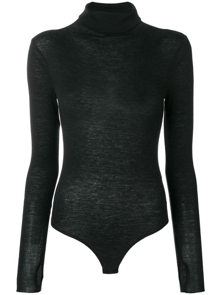 Zadig & Voltaire Slim-fit Knitted Bodysuit - Black