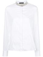 Fabiana Filippi Embellished Collar Shirt - White