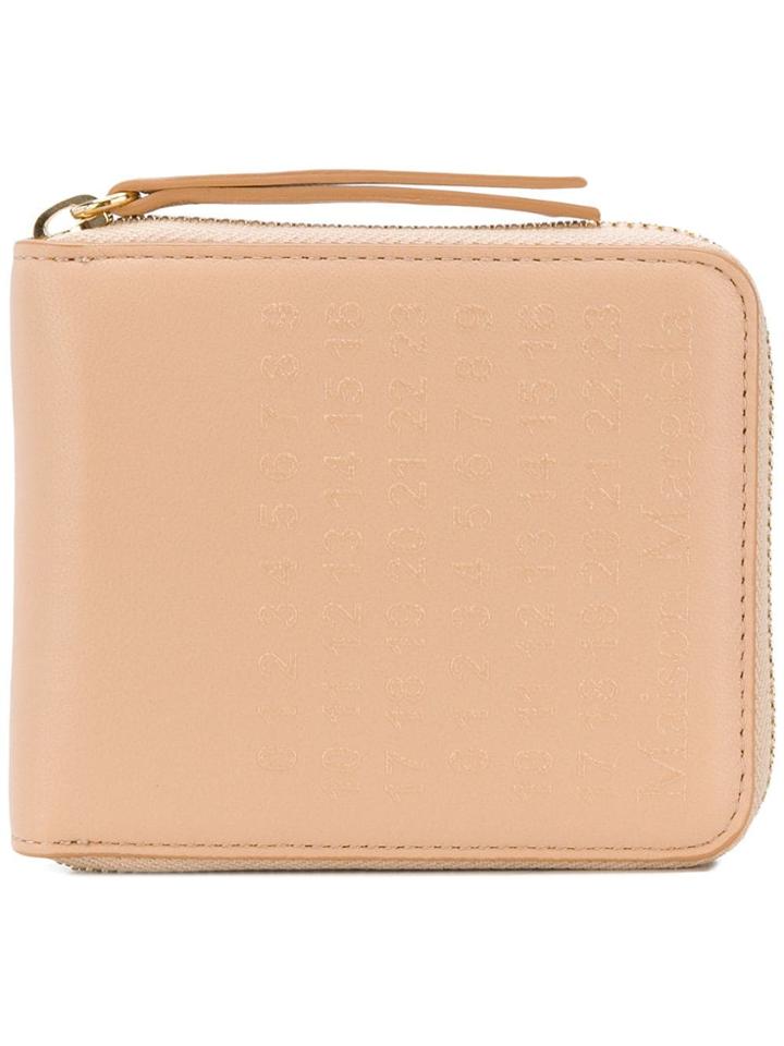 Maison Margiela Zip Around Wallet - Nude & Neutrals