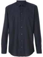 Dolce & Gabbana - Geometric Print Shirt - Men - Cotton - 38, Blue, Cotton