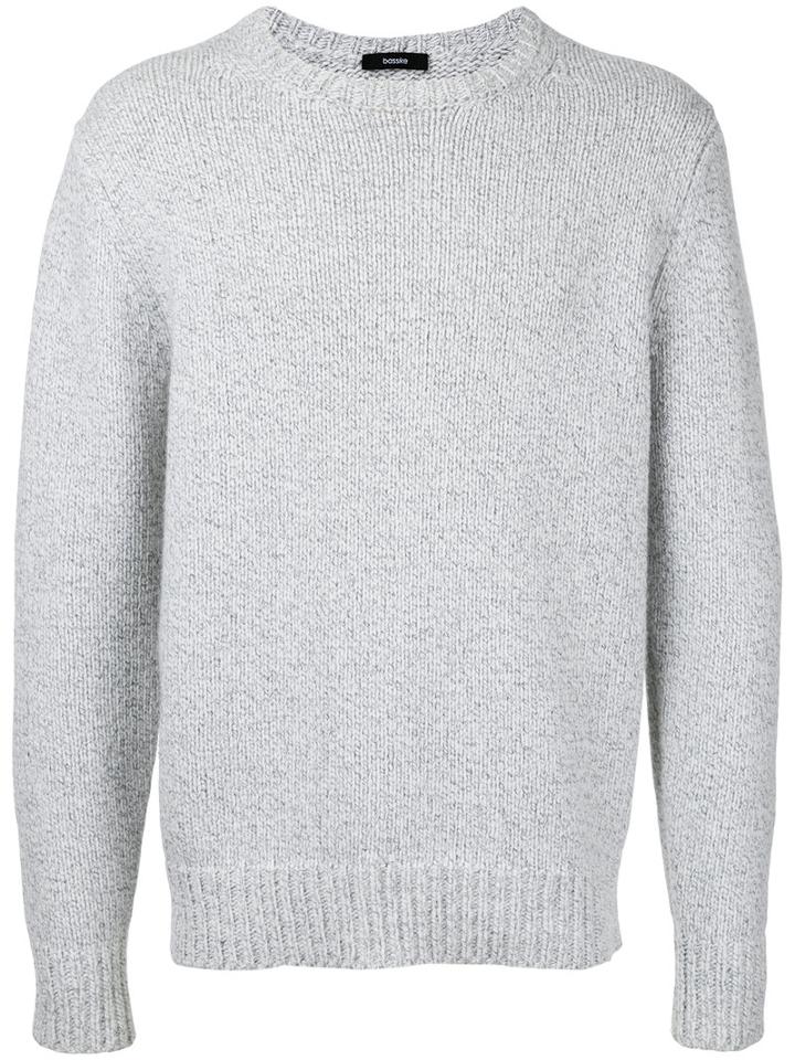 Bassike - Chunky Jumper - Men - Cotton/nylon/merino - M, Grey, Cotton/nylon/merino