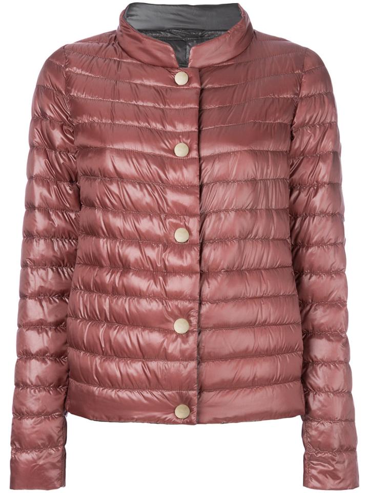 Herno Reversible Padded Jacket - Pink & Purple