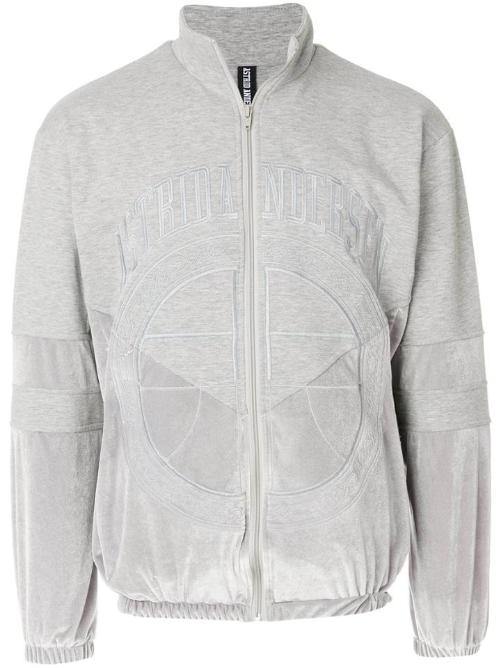 Astrid Andersen Logo Zip Jacket - Grey