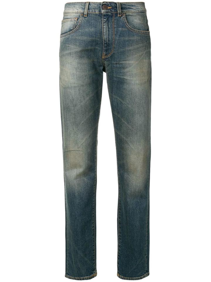 6397 Washed Relaxed Jeans - Blue