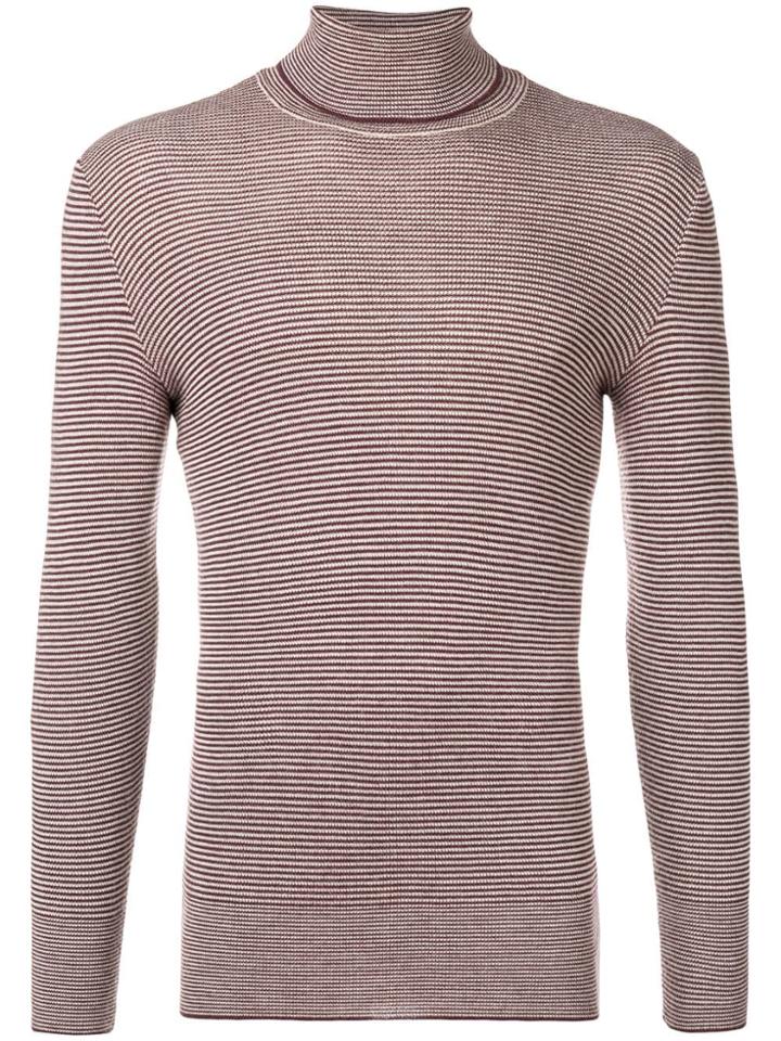 Pierre Cardin Vintage 1960's Turtle Neck Jumper - Red