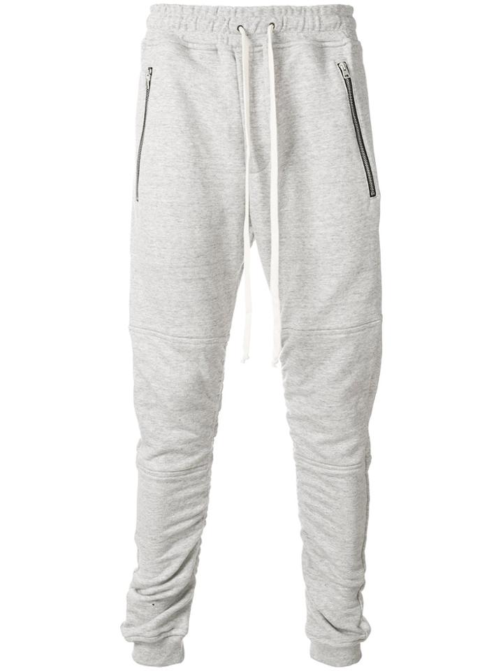 Represent Zip Pocket Jogger Pants - Grey