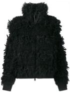 Brunello Cucinelli Textured High Neck Jacket - Black