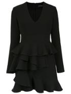 Olympiah Andes Ruffled Dress - Black