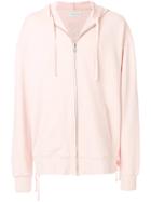 Faith Connexion Zipped Hooded Sweatshirt - Pink & Purple