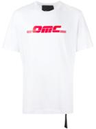 Omc Logo Print T-shirt, Men's, Size: Large, White, Cotton