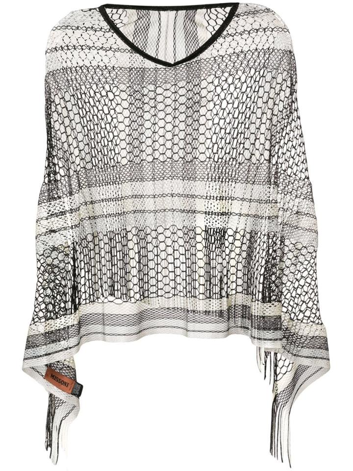 Missoni Black & Silver Poncho