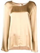 Forte Forte Long-sleeve Blouse - Nude & Neutrals
