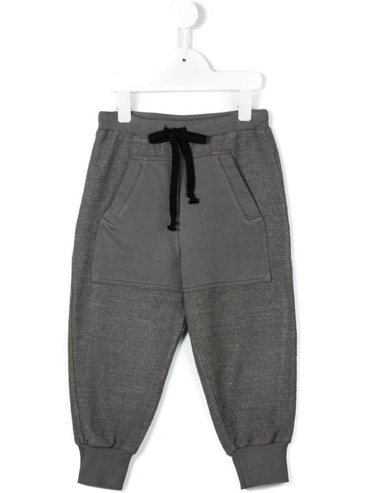 Lost And Found Kids Drawstring Tracksuit Bottoms, Girl's, Size: 10 Yrs, Grey
