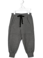 Lost And Found Kids Drawstring Tracksuit Bottoms, Girl's, Size: 10 Yrs, Grey