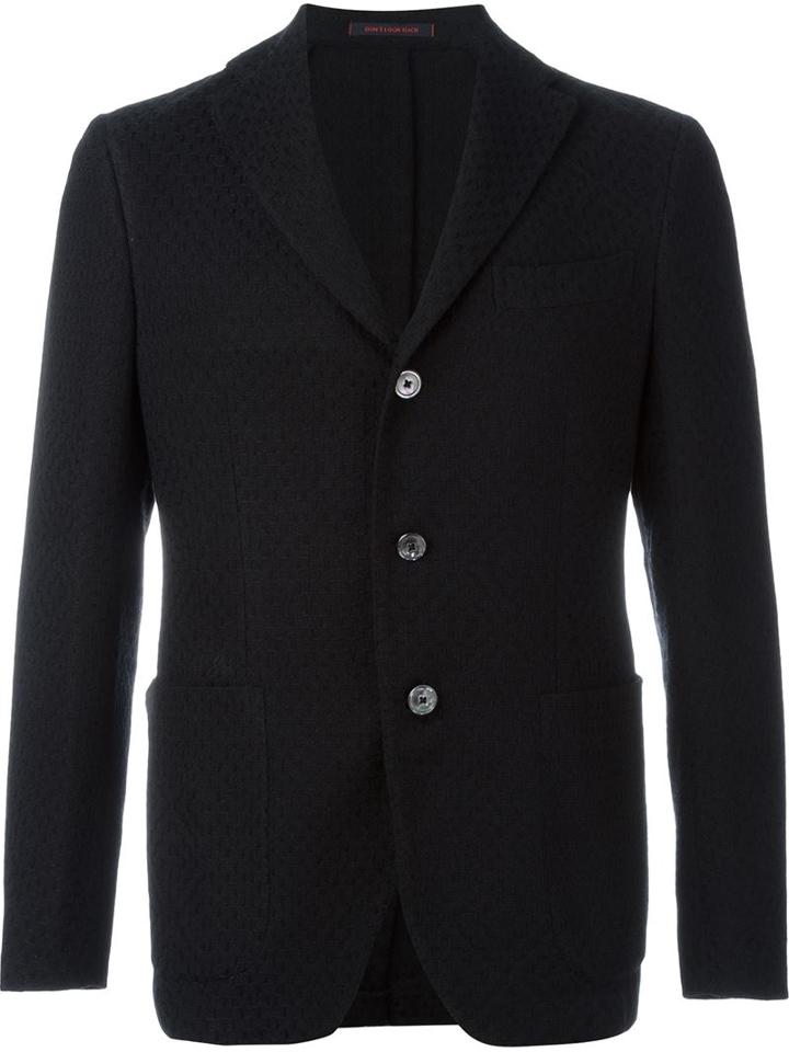 The Gigi Degas Blazer, Men's, Size: 50, Black, Cotton/polyamide
