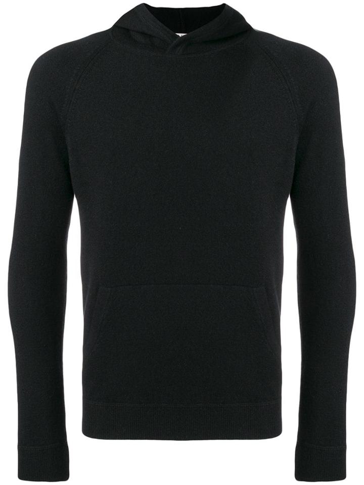 La Fileria For D'aniello Knitted Hoodie - Black