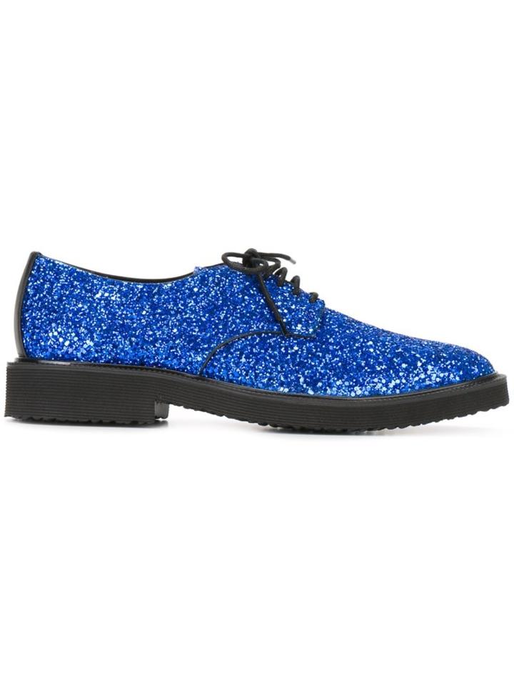 Giuseppe Zanotti Design 'elliot' Glitter Derby Shoes