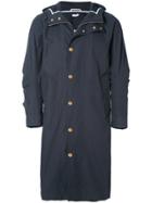 Thom Browne Articulated Center-back Stripe Reflective Tech Bal Collar