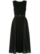 Onefifteen Embellished Appliqué Dress - Black