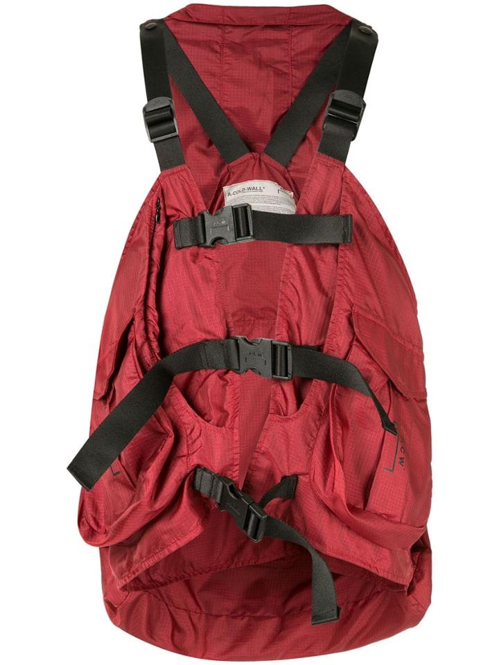 A-cold-wall* Military Styled Harness - Red