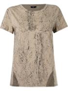 Uma Raquel Davidowicz 'aspas' T-shirt, Women's, Size: Pp, Nude/neutrals, Cotton