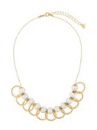 Dsquared2 Overlapping Hoop Necklace - Metallic
