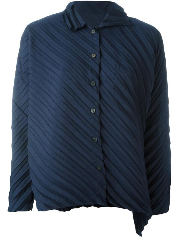 Issey Miyake Cauliflower Pleated Shirt