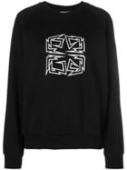 Givenchy 4g Graphic Logo Sweatshirt - Black