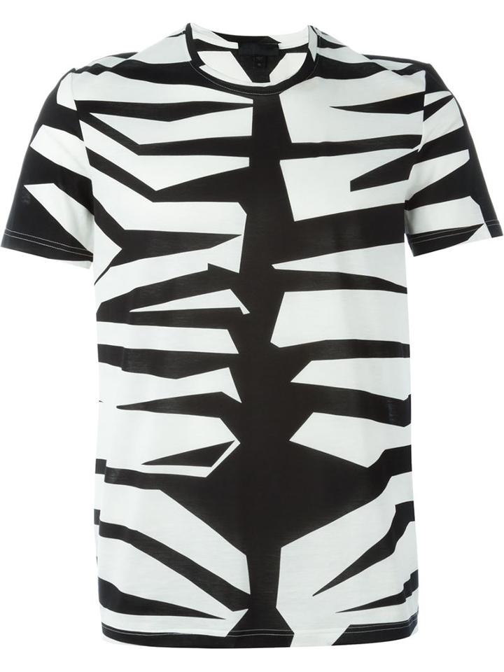 Burberry Prorsum Abstract Animal Print T-shirt