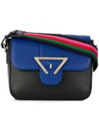 Sara Battaglia Colour Block Bag - Black