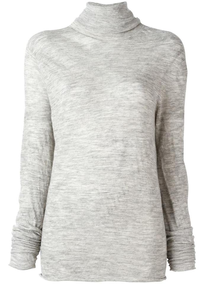 Lost & Found Ria Dunn High Neck Jumper, Women's, Size: Xs, Grey, Polyamide/alpaca