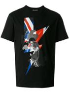 Neil Barrett Punked Britain T-shirt, Men's, Size: Medium, Black, Cotton