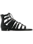 Jimmy Choo 'gigi' Gladiator Sandals - Black