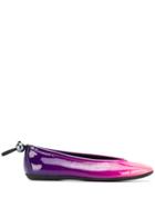 Nicholas Kirkwood Delfi Ballerinas - Purple