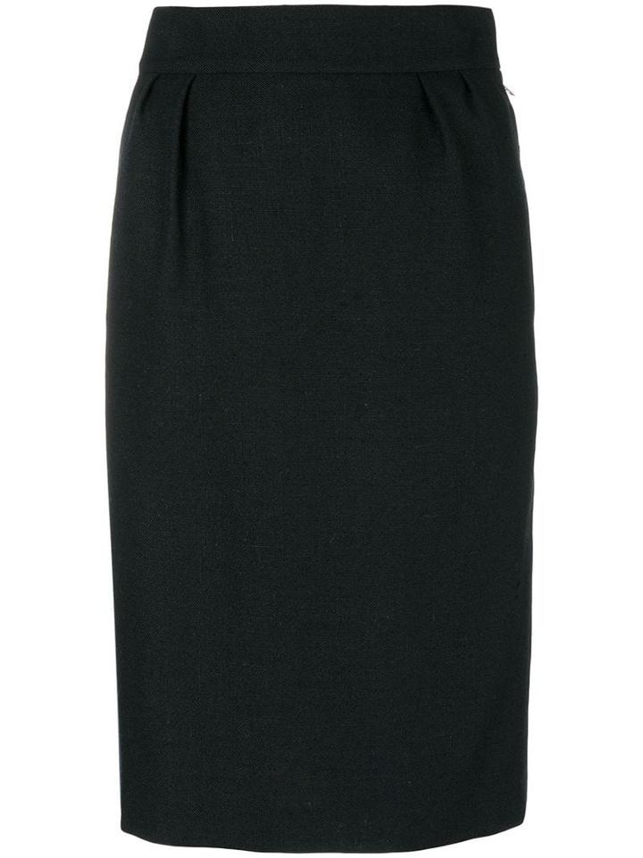 Hermès Pre-owned Pencil Skirt - Black